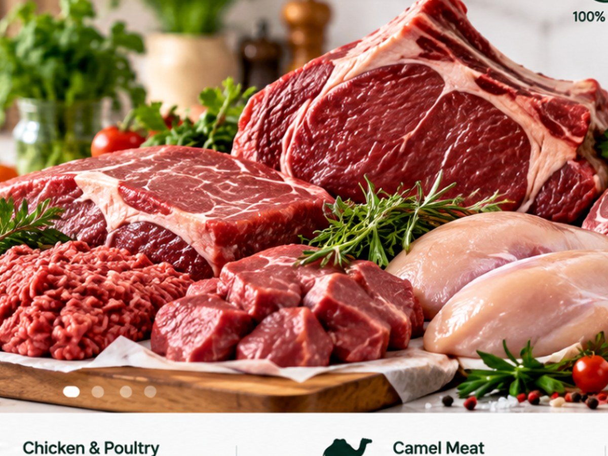 Fresh butcher selection