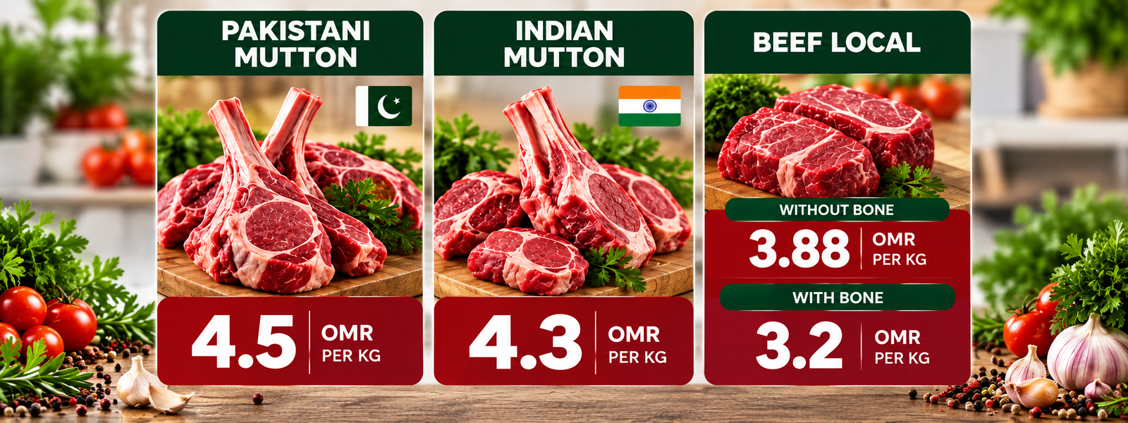MQ Butchery meat prices